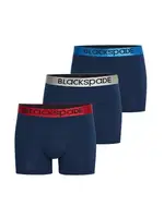 Erkek Boxer 3lü Paket Modern Basics Mavi BlackSpade 9471 Mavi