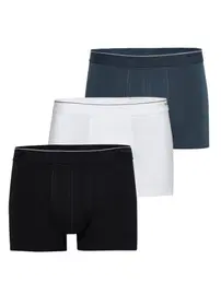 Black Spade Erkek Boxer Shorty 3lü Paket Tender Cotton Black Spade 9670 