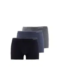 Black Spade Erkek Boxer Shorty Antrasit 3lü Paket Tender Cotton BlackSpade 9670