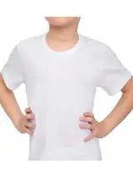 Erkek Çocuk Kısa Kollu Atlet Dono 3240 Beyaz detay görünüm