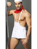 Erkek Fantezi Seksi Kostüm For Dreams 9002 Beyaz