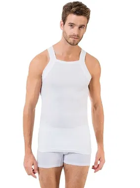 Öztaş Erkek İnce Askılı Ribana Atlet Melanj Öztaş A1030