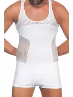 Erkek Korse Atlet Emay E1006 Beyaz