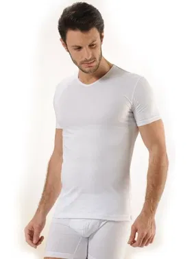 HMD Erkek Likralı V Yaka Atlet Hmd 702