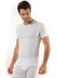 HMD Erkek Likralı V Yaka Atlet Hmd 702