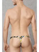 Erkek Mavi Leopar Desenli String Doreanse 1404 Mavi Leopar detay görünüm