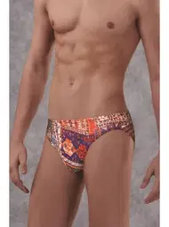 Doreanse Erkek Modal Çok Renkli Baskılı Doreanse Külot Slip 1403
