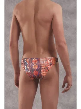 Doreanse Erkek Modal Çok Renkli Baskılı Doreanse Külot Slip 1403 - Alternatif Görünüm