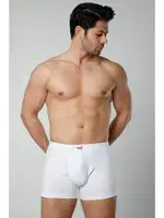Erkek Pamuklu Likralı Boxer Rahat Doku HMD 316