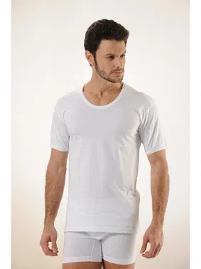 HMD Erkek Ribana Süprem Bisiklet Yaka Pamuklu Atlet Hmd 606 - Alternatif Görünüm