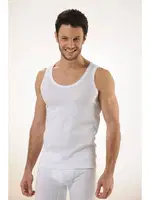 Erkek Ribana Askılı Atlet Hmd 500 Beyaz detay görünüm