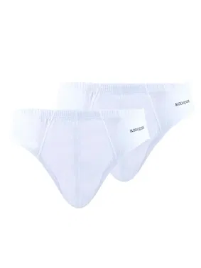 Black Spade Erkek Slip Külot 2li Paket Loose Fit Beyaz BlackSpade 9627