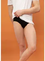 Erkek Slip Külot Aura BlackSpade 9501 Siyah detay görünüm