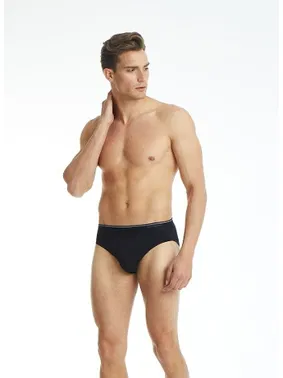 Black Spade Erkek Siyah Slip Külot Tender Cotton Black Spade 9232 - Alternatif Görünüm