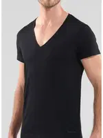 Erkek Tshirt Derin V Yaka Tender Cotton BlackSpade 9212 Siyah
