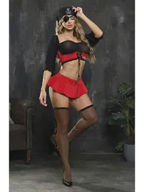 Elawin Erotik Korsan Kadın Kostümü Elawin 8205