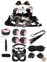 Fantazi Harness Siyah BDSM Set Vip Club 405 COM 3 Siyah