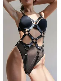 missisX Fantezi Deri Harness Body MisisX 2002-2