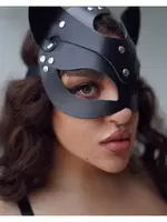 Fantezi Deri Harness Takım MissisX 2136 Siyah görsel 4