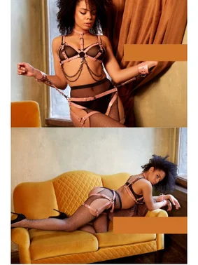 missisX Pembe Deri Fantazi Harness MissisX 2098 - Alternatif Görünüm