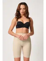 Fermuarlı Basenli Paçalı Pop Up Korse Emay 2838 Ten görsel 6