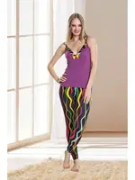 Gecelik Sabahlık Pijama Takım Lady 13857 Mor farklı açı