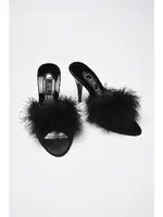 Gelin Çeyiz Terliği GC Collection 225 Siyah farklı açı