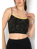 Gigotto Kamuflaj Desenli Büstiyer Doremi 002-000052 Siyah farklı açı