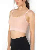 Gigotto Seamless Desenli Soft Büstiyer Doremi 001-001208 Pudra görsel 4