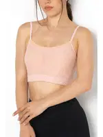 Gigotto Seamless Desenli Soft Büstiyer Doremi 001-001208 Pudra görsel 5