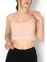 Gigotto Seamless Desenli Soft Büstiyer Doremi 001-001208 Pudra görsel 7