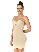 Göğsü Açık Elbise Korse 5060 Ten görsel 10