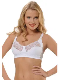 HMD Göğüs Dantel Detaylı Toparlayıcı Sütyen Rahat Doku Hmd 6060