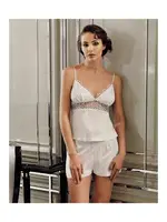 Güpürlü Altılı Penye Gelin Çeyiz Seti Perin 190 Ekru görsel 4