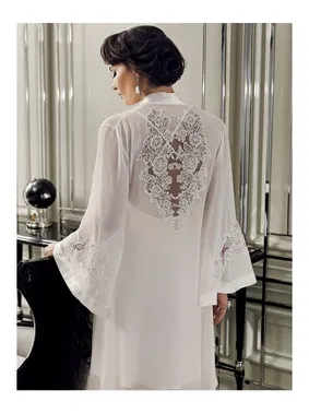 Perin Güpürlü Saten Altılı Gelin Çeyiz Seti Perin 9400 - Alternatif Görünüm