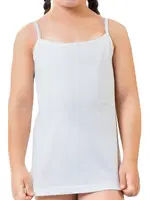 Ribana İp Askılı Kız Çocuk Atlet 6Lı Güryıldız 27214 Beyaz farklı açı