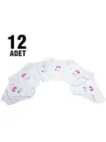 Kapli İnce Bel Kız Çocuk Külot 12Li Güryıldız 27601 Beyaz