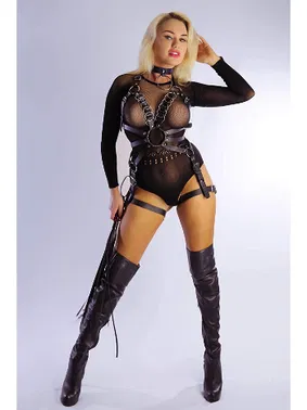 missisX Halka Detaylı Fantezi Deri Harness MissisX 2058