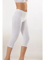 Diz Altı Kapri Likra Kısa Tayt Hmd 4001 Beyaz detay görünüm