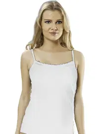 HMD Hmd Bayan Piliseli Beyaz Atlet 2406