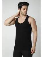 Hmd Erkek Askılı Penye Atlet 601 Siyah görsel 5