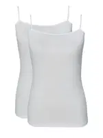 İnce Askılı Atlet 2li Paket Essential BlackSpade 1592 Beyaz