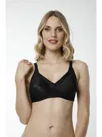 Ince Askılı Toparlayıcı Sütyen Rahat Doku Hmd 6070 Siyah görsel 4