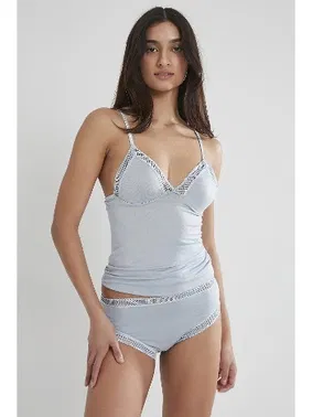 Pierre Cardin Kadın Dantelli Penye Atlet Külot Kaşkorse Set Pierre Cardin 305 - Alternatif Görünüm