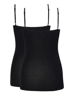 Black Spade Kadın İnce Askılı Atlet 2li Paket Essential BlackSpade 1592 - Alternatif Görünüm