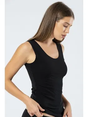 Türen Lazer Kesim Pamuklu Atlet Türen 906 Siyah - Alternatif Görünüm