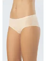 Kadın Likralı Pamuklu Renkli Hipster 2Li Paket Türen 918 Siyah - Ten detay görünüm