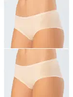 Likralı Pamuklu Hipster Külot 2Li Paket Türen 918 Ten ten-ten