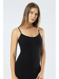 Türen Likralı İnce Askılı Pamuklu Uzun Kadın Atlet Türen 915