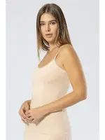 Likralı Pamuklu Uzun Askılı Atlet Türen 915 Ten detay görünüm